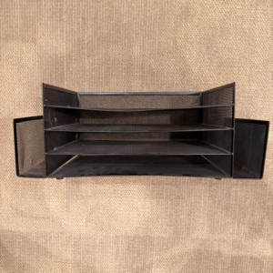 Black Desk Organizer