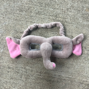 Plush Kids Animal Face Mask