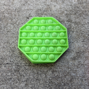 Green Hexagon Pop-It