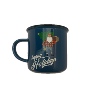 Blue Santa Mug